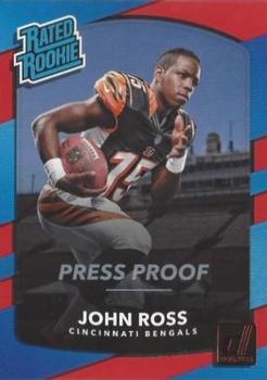2017 Donruss - Press Proof Red #344 John Ross III Front