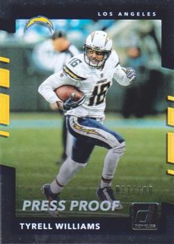 2017 Donruss - Press Proof Silver #128 Tyrell Williams Front