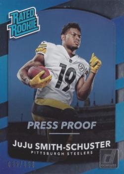 2017 Donruss - Press Proof Silver #326 JuJu Smith-Schuster Front