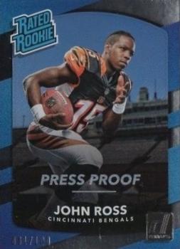 2017 Donruss - Press Proof Silver #344 John Ross III Front