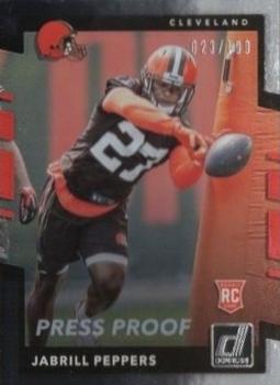 2017 Donruss - Press Proof Silver #390 Jabrill Peppers Front