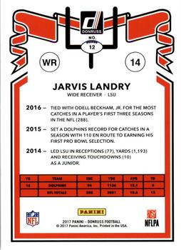 2017 Donruss - 1981 Tribute #12 Jarvis Landry Back