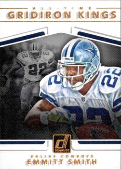 2017 Donruss - All-Time Gridiron Kings #5 Emmitt Smith Front