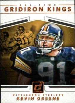 2017 Donruss - All-Time Gridiron Kings #10 Kevin Greene Front