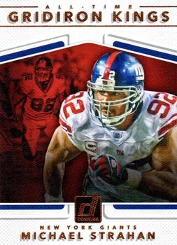 2017 Donruss - All-Time Gridiron Kings #22 Michael Strahan Front