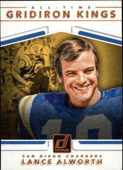 2017 Donruss - All-Time Gridiron Kings #40 Lance Alworth Front