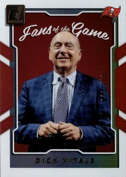 2017 Donruss - Fans of the Game Holo #5 Dick Vitale Front