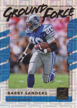 2017 Donruss - Ground Force #2 Barry Sanders Front