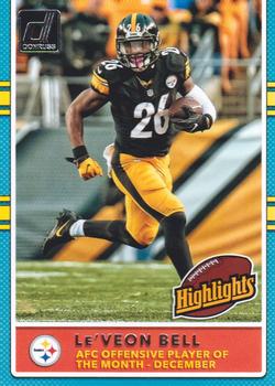 2017 Donruss - Highlights #16 Le'Veon Bell Front