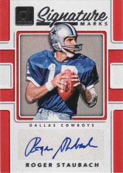 2017 Donruss - Signature Marks #SM-RSB Roger Staubach Front