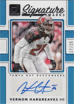 2017 Donruss - Signature Marks Blue #SM-VH3 Vernon Hargreaves III Front