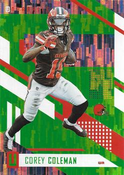 2017 Panini Unparalleled - Lime Green #44 Corey Coleman Front