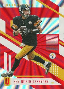 2017 Panini Unparalleled - Red #25 Ben Roethlisberger Front