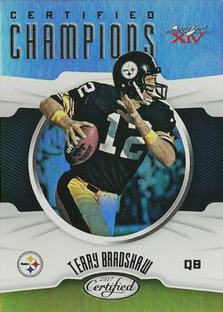2017 Panini Certified - Certified Champions #CC-TB Terry Bradshaw Front