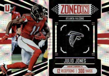 2017 Panini Unparalleled - Zoned In #ZI-4 Julio Jones Front