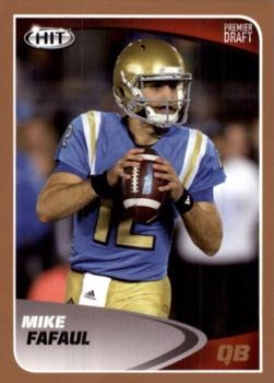 2017 SAGE HIT - Gold #20 Mike Fafaul Front