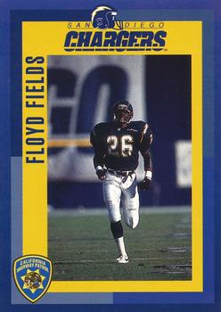 1993 San Diego Chargers Police #21 Floyd Fields Front