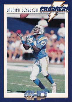 1995 San Diego Chargers Police #4 Darrien Gordon Front