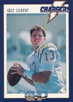 1995 San Diego Chargers Police #15 Gale Gilbert Front