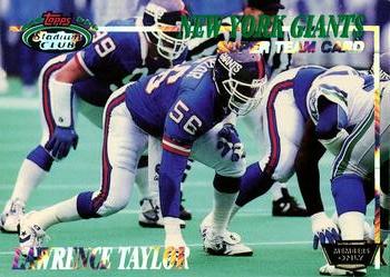 1993 Stadium Club - Super Teams Members Only #NNO New York Giants Front