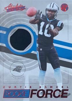 2017 Panini Absolute - Rookie Force Red #29 Curtis Samuel Front