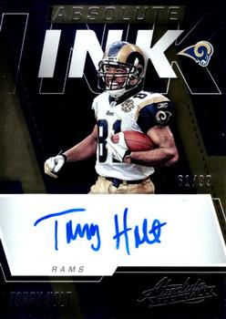 2017 Panini Absolute - Absolute Ink #AI-THL Torry Holt Front