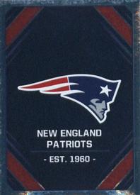 2017 Panini Stickers #42 New England Patriots Logo Front