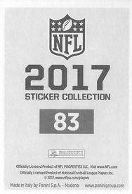2017 Panini Stickers #83 Justin Tucker Back