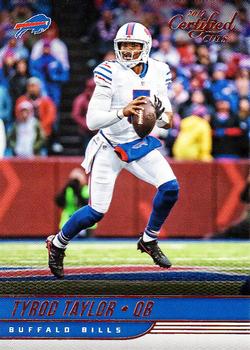 2017 Donruss Certified Cuts #52 Tyrod Taylor Front