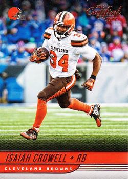 2017 Donruss Certified Cuts #83 Isaiah Crowell Front