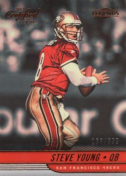 2017 Donruss Certified Cuts #142 Steve Young Front