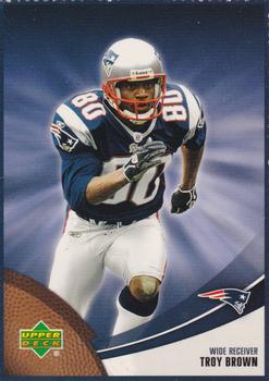 2007 Upper Deck Boston Globe New England Patriots #10 Troy Brown Front