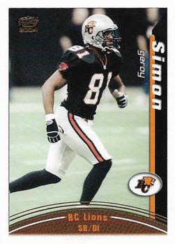 2004 Pacific CFL #10 Geroy Simon Front