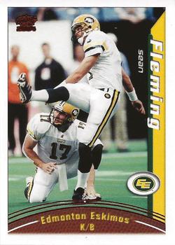 2004 Pacific CFL - Red #27 Sean Fleming Front