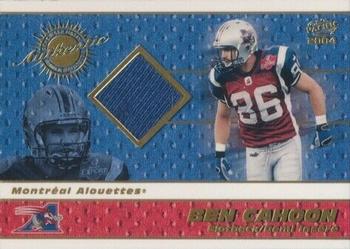 2004 Pacific CFL - Authentic Game-Worn Jersey #8 Ben Cahoon Front