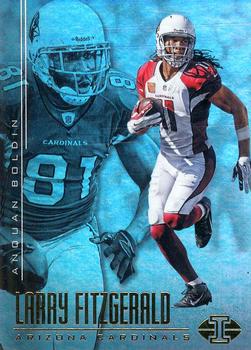 2017 Panini Illusions #16 Larry Fitzgerald / Anquan Boldin Front