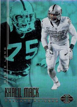 2017 Panini Illusions #78 Khalil Mack / Howie Long Front