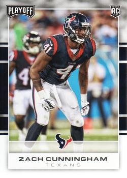 2017 Panini Playoff #274 Zach Cunningham Front
