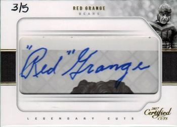 2017 Donruss Certified Cuts - Legendary Cuts #LC-RG Red Grange Front