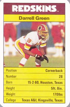 1987 Ace Fact Pack Washington Redskins #NNO Darrell Green Front