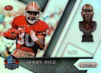 2017 Panini Prizm - Hall of Fame Prizm #30 Jerry Rice Front