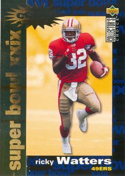 1995 Collector's Choice - You Crash the Game Super Bowl XXIX Exchange #SB4 Ricky Watters Front