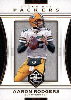 2017 Panini Limited #58 Aaron Rodgers Front