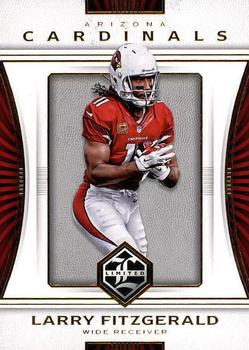 2017 Panini Limited #89 Larry Fitzgerald Front