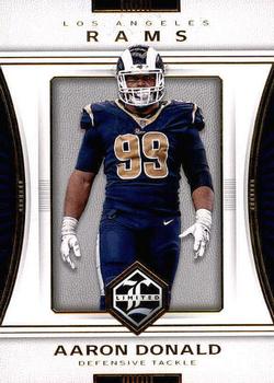 2017 Panini Limited #93 Aaron Donald Front