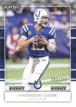 2017 Panini Playoff - Kickoff #36 Andrew Luck Front