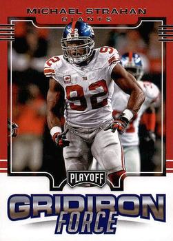 2017 Panini Playoff - Gridiron Force #16 Michael Strahan Front