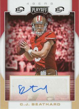 2017 Panini Playoff - RPS Autographs 1st Down #RPS-CB C.J. Beathard Front