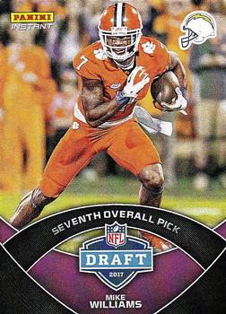 2017 Panini Instant NFL - NFL Draft Purple #DP7 Mike Williams Front