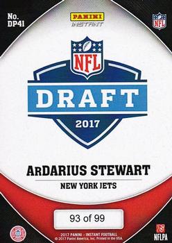2017 Panini Instant NFL - NFL Draft Purple #DP41 ArDarius Stewart Back